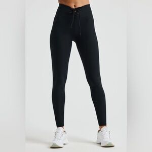 Year of Ours | Ribbed Football High Wasted Legging in Black Size M Medium